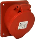 Stikkontakt innfelt skrå 16A 3P+N+J 400V 6H