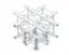 Milos M390L Quatro Heavy duty 5 way cross piece truss corner down leg