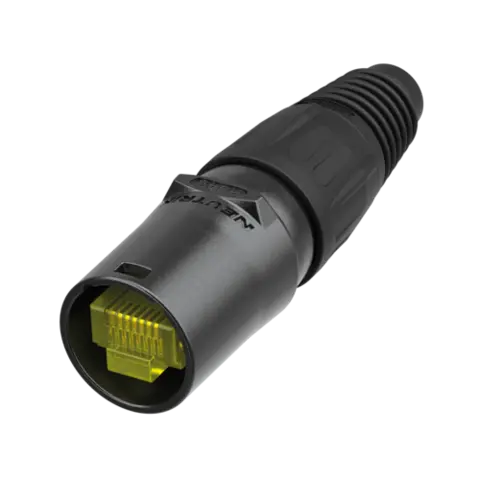Neutrik NE8MX-B-1 EtherCON Cat5e Kabelhus Sort 