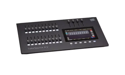 ETC ColorSource 20 AV Control Desk HDMI 20 Faders 2-DMX out (80 Ch or Devices)