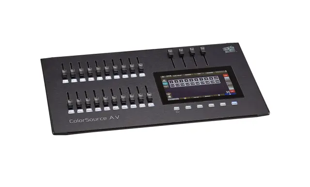 ETC ColorSource 20 AV Control Desk HDMI 20 Faders 2-DMX out (80 Ch or Devices) 