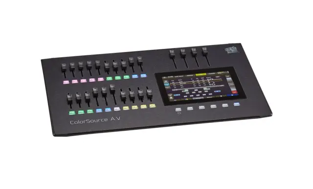 ETC ColorSource 20 AV Control Desk HDMI 20 Faders 2-DMX out (80 Ch or Devices) 