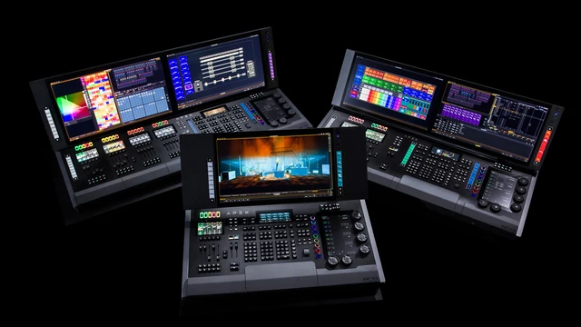 ETC Eos Apex 5 24K lighting control desk 