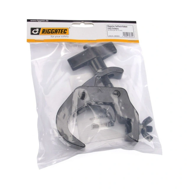 Riggatec Selflock Easy Hook Black up to 250 kg (48 - 51 mm) 