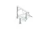 Milos M390L Trio Heavy duty 2 way 90° truss corner apex out HD