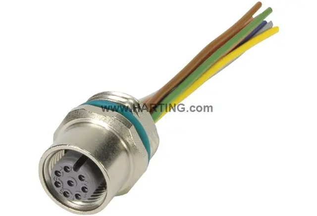 Harting 21 03 317 6805 0,5 meter Hun kabel Chass M12 8P 