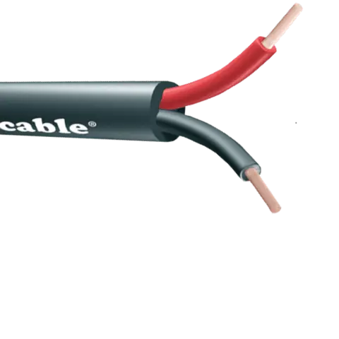 Link Høyttalerkabel 2x4mm2 ø11,5mm ,Sort (100m) 