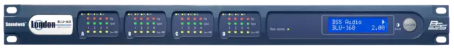 BSS Soundweb BLU160 DSP 4 x modulær IO og BLU-LINK 