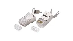 TUK RJ45 CAT6 / 6A Skjermet AWG23, max Ø8mm, ledere max Ø1.5mm