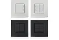 Crestron CLWI-KPLCN-ANTH Bryterpanel Innfelt Vegg, Crestnet Sort