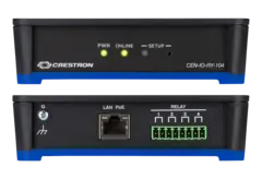 Crestron CEN-IO-RY-104 4 x Rele DIN montert, PoE