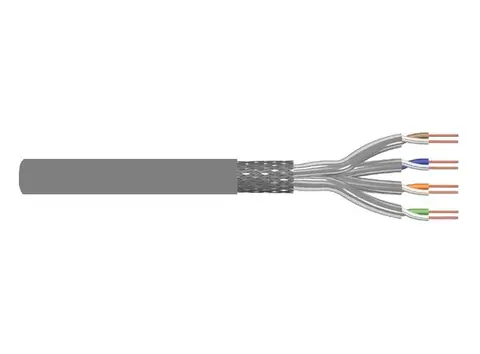 Digitus 1743 Cat7 / Cat6A S/FTP Grå Halogenfri (500m) 