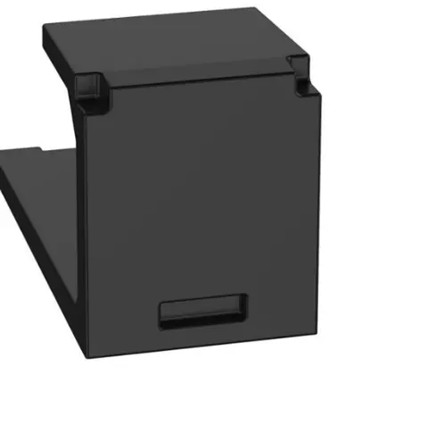 Panduit Mini-Com Blindmodul sort 