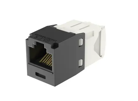 Panduit Mini-Com RJ45 Modulplugg RJ45 modul kat6 UTP sort 