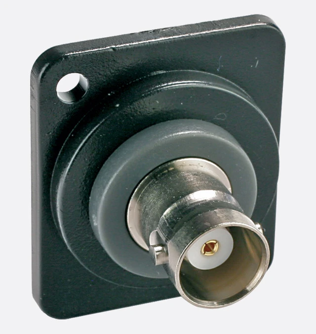 Canford D-Series BNC Chassis 50 ohm Sort 