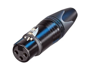 Neutrik NC3FXX-BAG 3P XLR Hun Kabel Sort