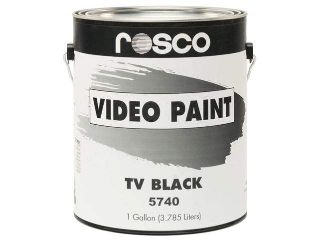ROSCO TV Paint Black 3,79L Nr. 5740 