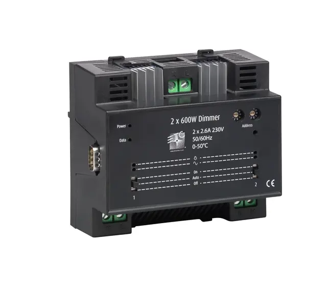 ETC EchoDIN 2 x 600W Phase adaptive dimmer, Reporting 