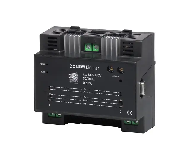 ETC EchoDIN 2 x 600W Phase adaptive dimmer, Reporting 
