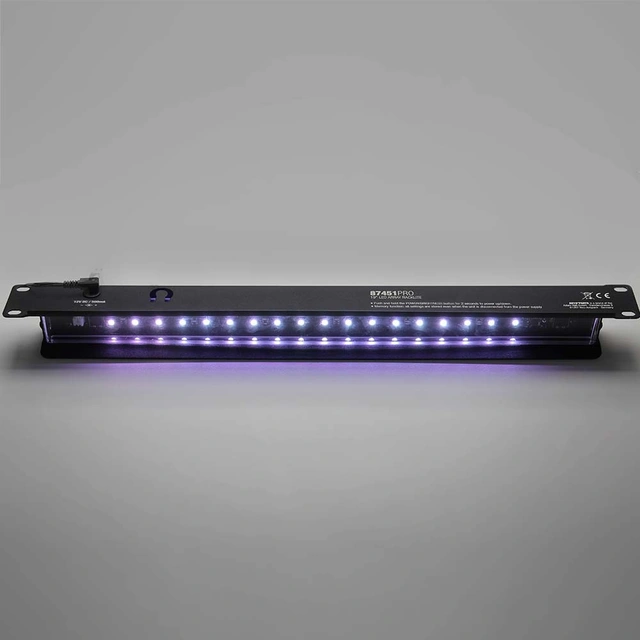 Adam Hall 19" LED Array Rack Light 1U white 