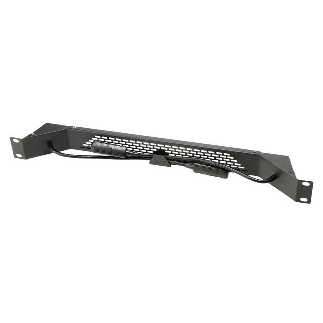 Adam Hall 19" Dual Gooseneck Cold White COB LED Rack Light 