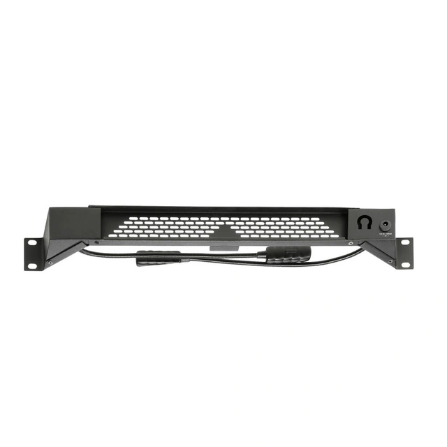 Adam Hall 19" Dual Gooseneck Cold White COB LED Rack Light 