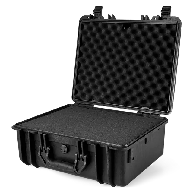 CLF Tourcase 146 koffert, IP65, 479x415x217mm, incl. solid cube foam, bl 