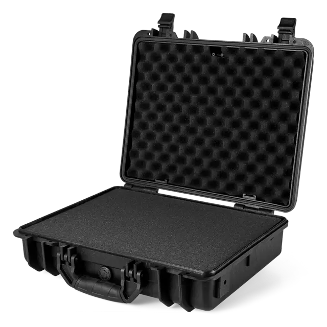 CLF Tourcase 144 koffert, IP65, 479x415x150mm, incl. solid cube foam, bl 