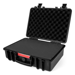 CLF Tourcase 142 koffert, IP65, 450x340x160mm, incl. solid cube foam, bl