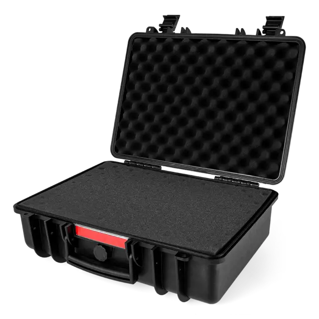 CLF Tourcase 142 koffert, IP65, 450x340x160mm, incl. solid cube foam, bl 