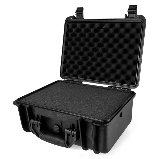 CLF Tourcase 140 koffert, IP65, 410x342x204mm, incl. solid cube foam, bl 