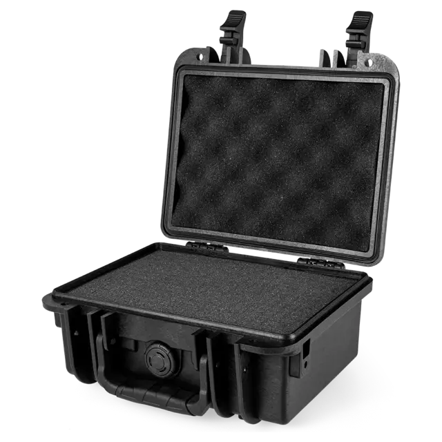 CLF Tourcase 110 koffert, IP65, 249x216x115mm, incl. solid cube foam, bl 