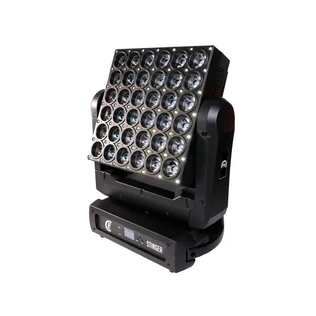 CLF Stinger effect Yoke spot with 36 RGBW & 49 white led 