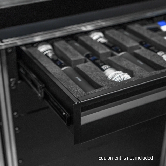 Adam Hall Skuffe19" 1U ERGO Rack Drawer | aluminium 