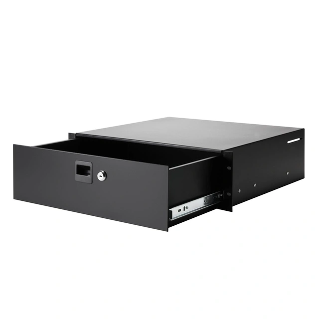 Adam Hall Skuffe19" 3U Rack Drawer with lock | steel 
