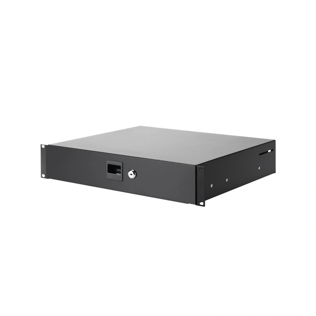 Adam Hall Skuffe19" 2U Rack Drawer with lock | steel 