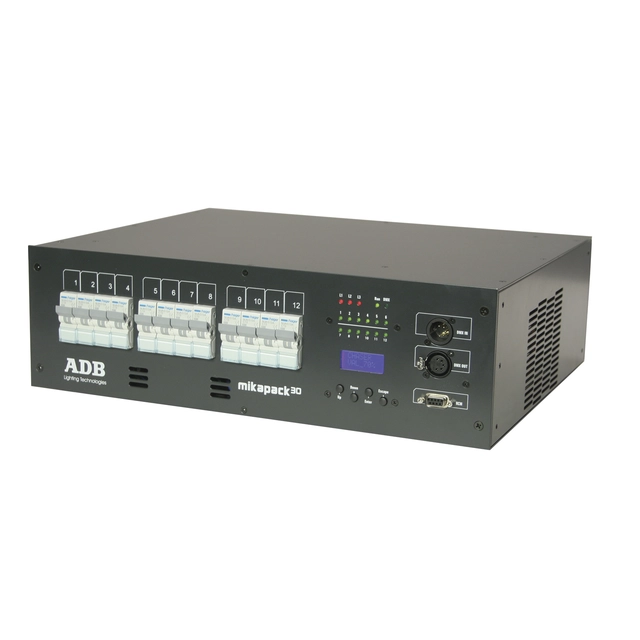 ADB MIKAPACK 30 12 x 3 kW - MCB / 1P+N - 12 x single NF/CEBEC sockets 