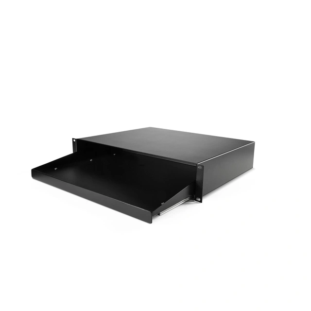 Adam Hall Skuffe19" 2U Rack Drawer with keyboard outlet | steel 