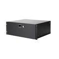 Adam Hall Skuffe19" 4U Rack  Drawer with lock | steel