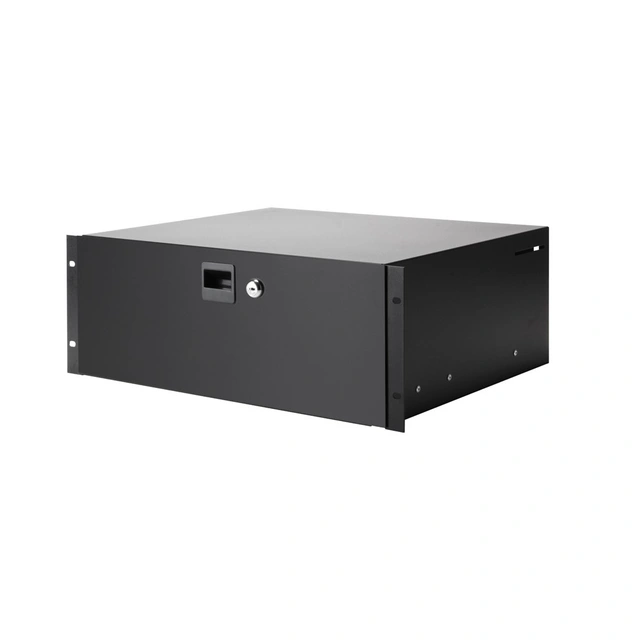Adam Hall Skuffe19" 4U Rack  Drawer with lock | steel 