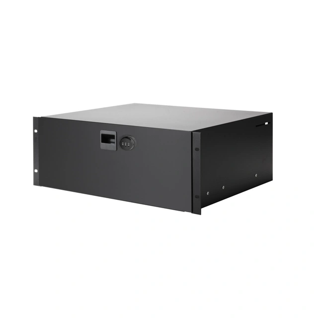 Adam Hall Skuffe19" 4U Rack Drawer with combination lock | steel 