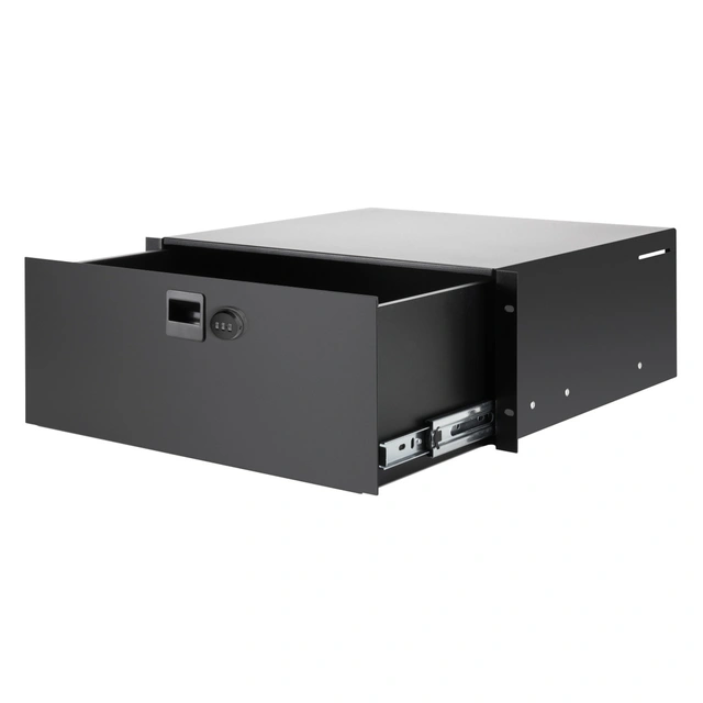 Adam Hall Skuffe19" 4U Rack Drawer with combination lock | steel 
