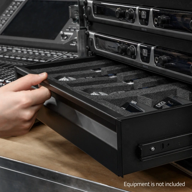 Adam Hall Skuffe  19" 4HE ERGO Rack Drawer | aluminium 
