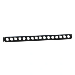 Adam Hall19" U-Shaped Rack Panel 16 d modul 1U with Tie Bar