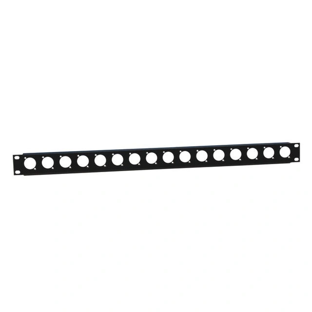 Adam Hall19" U-Shaped Rack Panel 16 d modul 1U with Tie Bar 