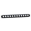 Adam Hall 19" U-Shaped Rack Panel 12 d modul 1 U with Tie Bar
