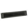 Adam Hall  Rack Panel 2U Steel Brush Strip