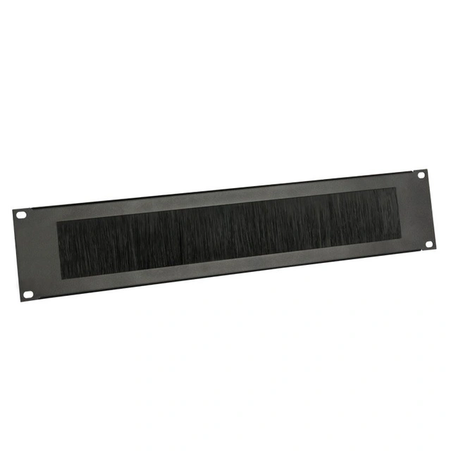 Adam Hall  Rack Panel 2U Steel Brush Strip 