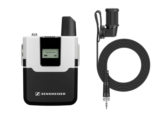 Sennheiser SL Bodypack - MKE 40 KIT DW-3 Sett med mottaker, lommesender og mygg 