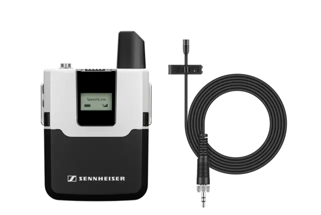 Sennheiser SL Bodypack - MKE 2 KIT DW-3 Sett med mottaker, lommesender og mygg 